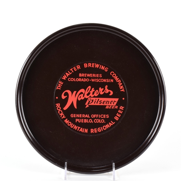 Walters Pilsener Beer 1940/50s Bakelite Serving Tray