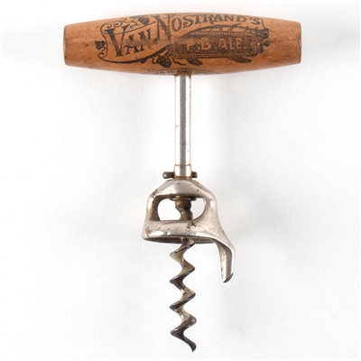 Van Nostrands PB Ale Pre-Prohibition Corkscrew OUTSTANDING