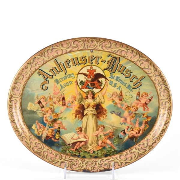Anheuser-Busch Brewing Assn Pre-Pro Serving Tray SMALL SIZE