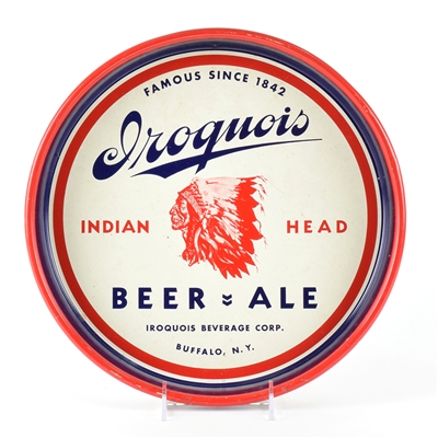 Iroquois Beer Ale 1940s Serving Tray