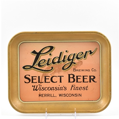Leidiger Select Beer 1940s Serving Tray