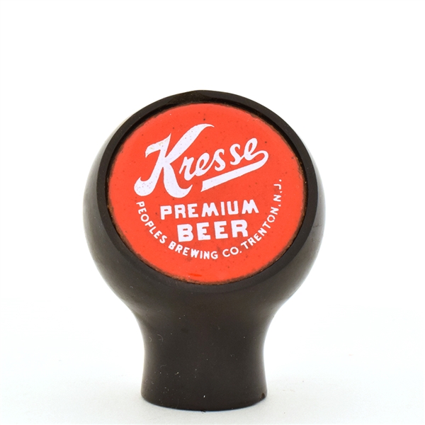 Kresse Premium Beer 1940s Ball Tap Knob RARE