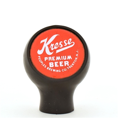 Kresse Premium Beer 1940s Ball Tap Knob RARE