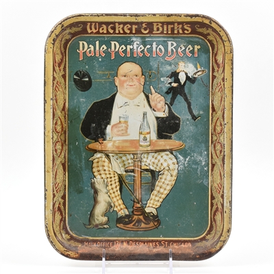 Wacker and Birks Pre-Prohibition Serving Tray RARE