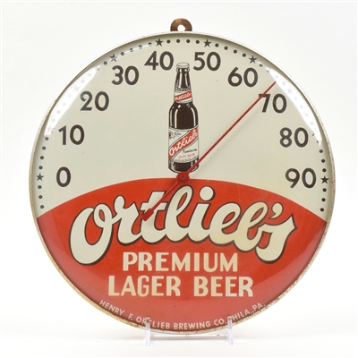 Ortliebs Beer 1950s Thermometer