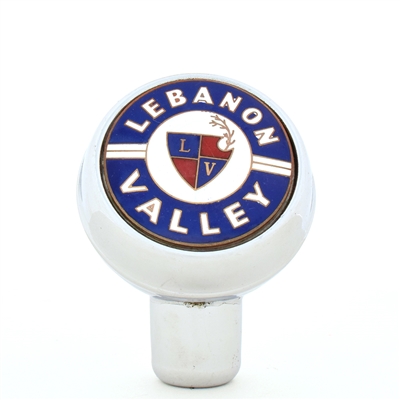 Lebanon Valley 1940s Enameled Chrome Ball Tap Knob
