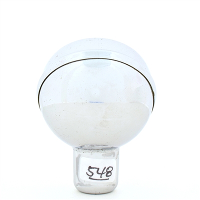 Lebanon Valley 1940s Enameled Chrome Ball Tap Knob