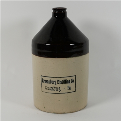 Greensburg Distilling Co Greensburg PA Whiskey Jug