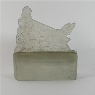 Old Shay Ale Glass Back Bar Statue