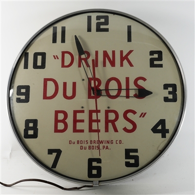DuBois Beer Vintage Advertising Lackner Clock