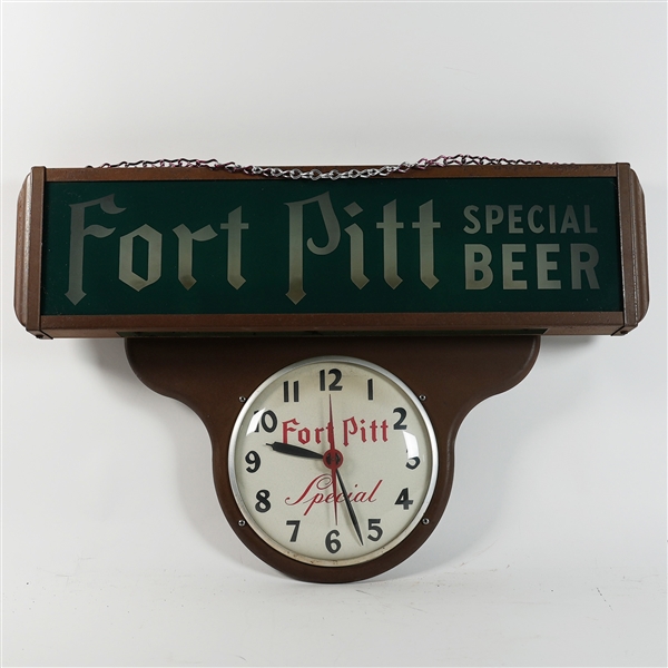 Fort Pitt Special Beer Clock