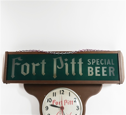 Fort Pitt Special Beer Clock