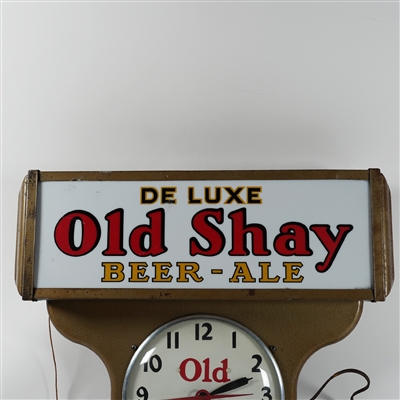 Old Say De Luxe Beer Ale Illuminated Teardrop Clock