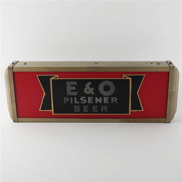 E and O Pilsener Beer RPG Illuminated Sign