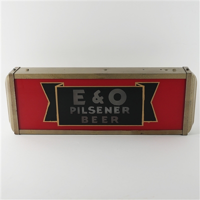 E and O Pilsener Beer RPG Illuminated Sign