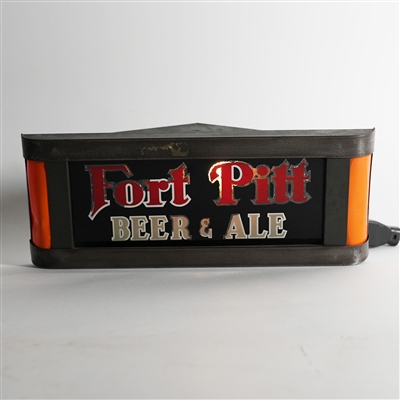 Fort Pitt Beer Ale Celluloid Insert Illuminated Sign
