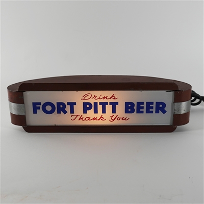 Fort Pitt Beer Drink Than You Illuminated Sign GILLCO