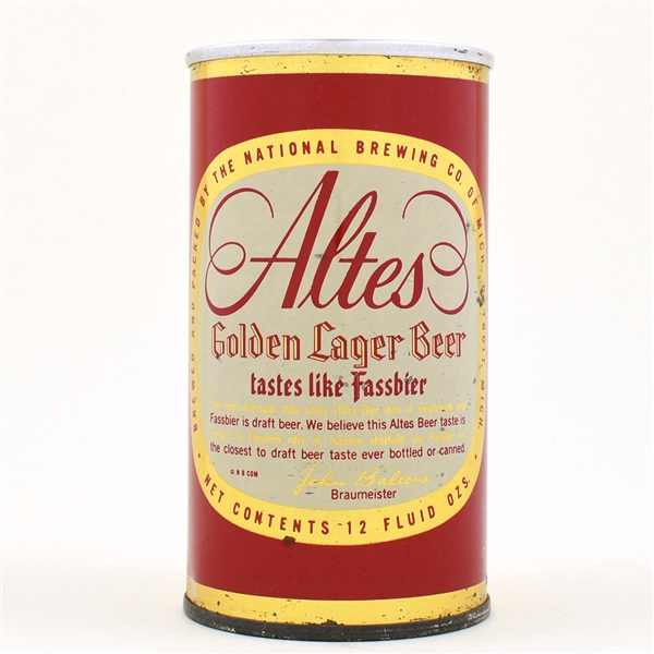 Altes Golden Lager Beer ZIP Top 1-FACE 33-5