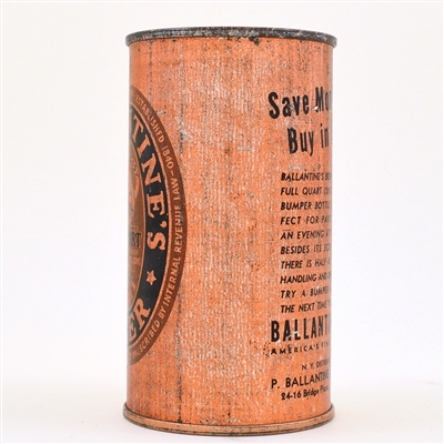 Ballantines Beer Flat Top BUY IN BULK 33-29
