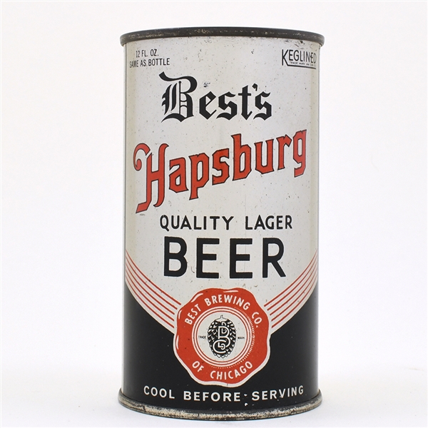 Bests Hapsburg Beer Instructional Flat Top 80-16 OI 104