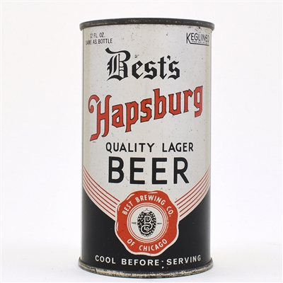 Bests Hapsburg Beer Instructional Flat Top 80-16 OI 104