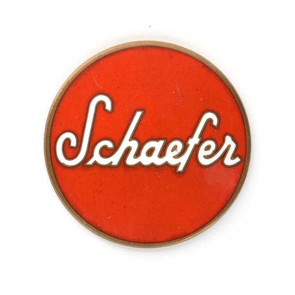 Schaefer 1940s Enameled Tap Knob Insert