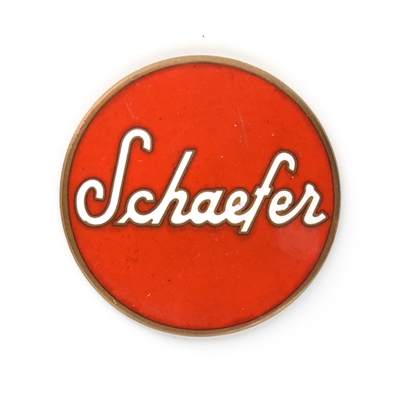 Schaefer 1940s Enameled Tap Knob Insert