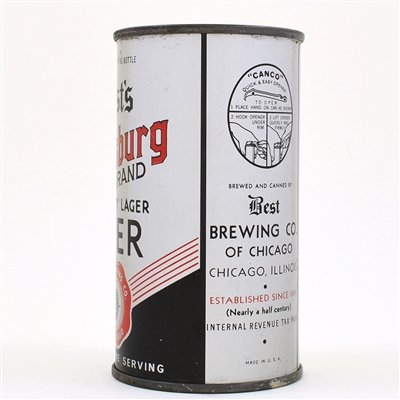 Bests Hapsburg Brand Beer Instructional Flat Top 80-19 OI 107