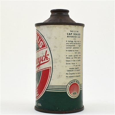 Beverwyck Ale Cone Top U PERMIT 151-30