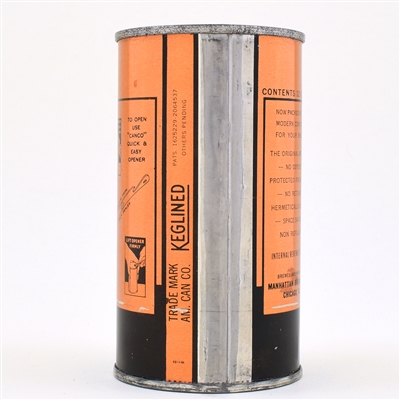Black Eagle Beer Instructional Flat Top MANHATTAN 37-22 OI 118