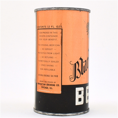 Black Eagle Beer Instructional Flat Top MANHATTAN 37-22 OI 118