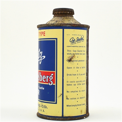 Blatz Old Heidelberg Beer Cone Top 153-20