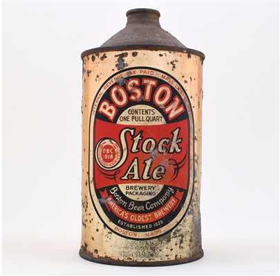 Boston Stock Ale Quart Cone Top 203-18