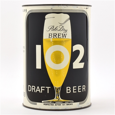 Brew 102 Draft Beer Gallon NO CONTENTS AT BOTTOM 244-5
