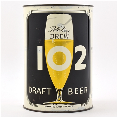 Brew 102 Draft Beer Gallon NO CONTENTS AT BOTTOM 244-5