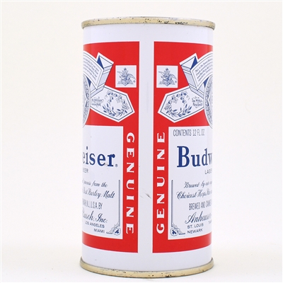 Budweiser Beer Flat Top NEWARK 5 CITIES 44-34 MINTY