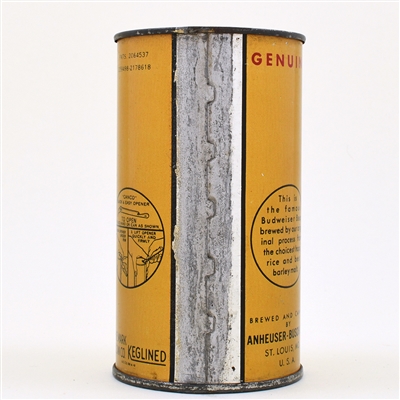 Budweiser Beer Instructional Flat Top 43-40 OI 153