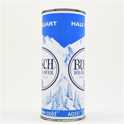 Busch Bavarian Beer 16 ounce Flat Top SLOW COLD ST LOUIS 227-16 VERY TOUGH