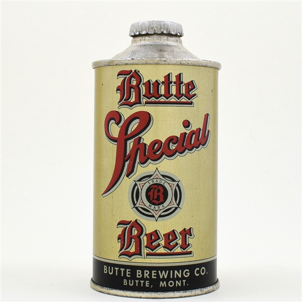 Butte Special Beer Cone Top 156-7 STUNNING