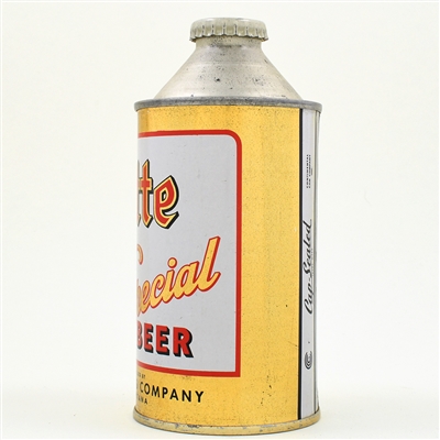 Butte Special Beer Cone Top STRAIGHT SEAM 156-8 SPARKLING