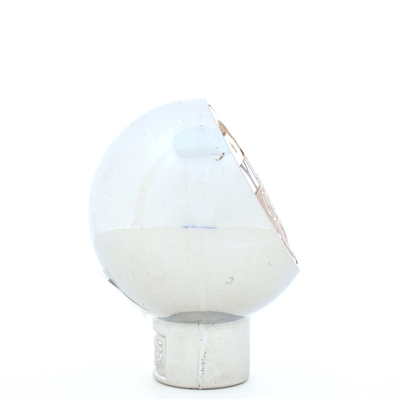 Yusay Pilsen Beer 1940s Enameled Chrome Ball Tap Knob