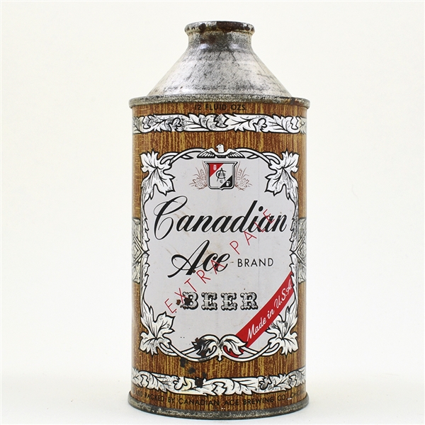 Canadian Ace Beer Cone Top NON-IRTP 156-13 EXCELLENT