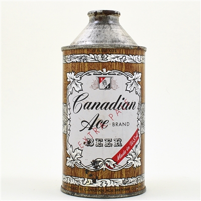 Canadian Ace Beer Cone Top NON-IRTP 156-13 EXCELLENT