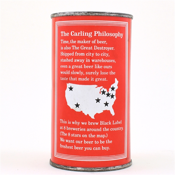 Carling Philosophy 8 USA Breweries BANK Top OUTSTANDING