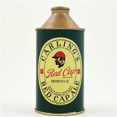 Carlings Red Cap Ale Cone Top 156-28