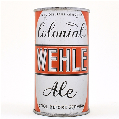 Colonial Ale Wehle LONG OPENER Instructional Flat Top 144-35 OI 861 EXCELLENT
