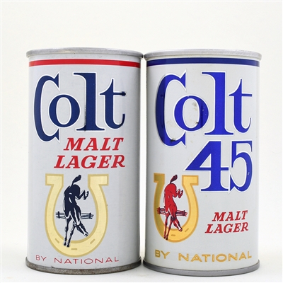 Colt 45 Malt Lager Liquor Stout Pull Tabs Lot of 6 Different BALTIMORE