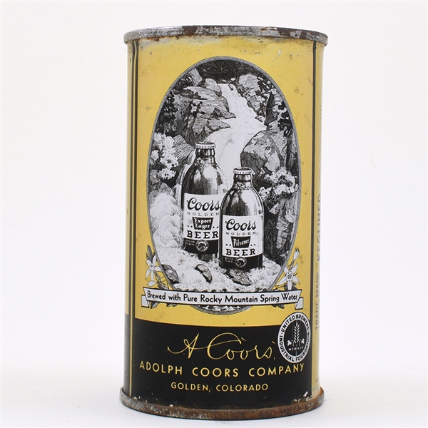 Coors Beer Flat Top WATERFALL 51-17