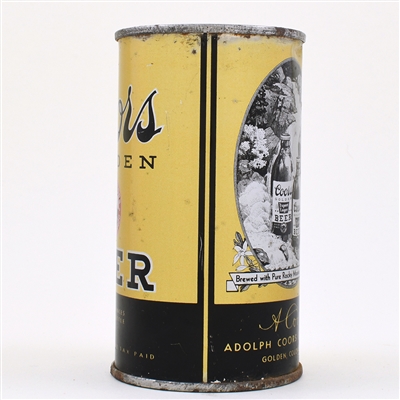 Coors Beer Flat Top WATERFALL 51-17