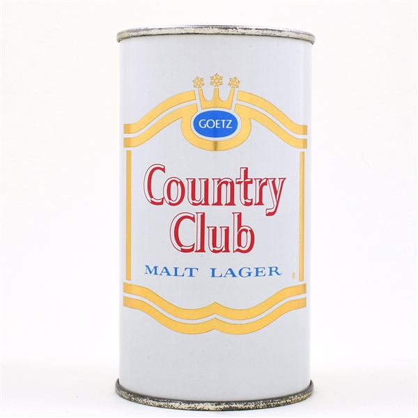 Country Club Malt Lager Flat Top GOETZ 51-37 MINTY
